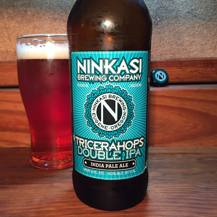 "Let's help Watkins find a beer he likes" Ninkasi-tricerahops-label